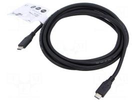 Cable | Thunderbolt 3,Thunderbolt 4,USB 3.2 | 3m | black | 4K | PVC