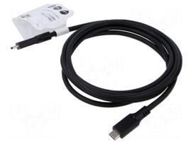 Cable | Thunderbolt 3,Thunderbolt 4,USB 3.2 | 2m | black | 4K | PVC