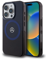 Mercedes Double Layer BiColor MagSafe Back Case for Apple iPhone 16 Pro Max