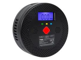 Apsaugos sistemos // Judesio jutikliai // 50-628# Detektor czujnik czadu tc30 2xaa wifi tuya czarny