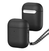 Dėklai ausinėms Dux Ducis Apple Plen case for AirPods 2 / AirPods 1 headphone case Black