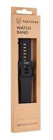 Dirželis Tactical Apple Watch 42mm / 44mm Silicone Band with Buckle Black