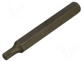 Screwdriver bit | spline (12-angles) | XZN M6 | Socket size: 10mm
