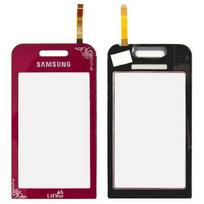 Touch screen for Samsung GT-S5230 Star La Fleur Red