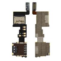 Sim Card Reader SD memory Card Reader Flex for Samsung Note 4 SM-910F