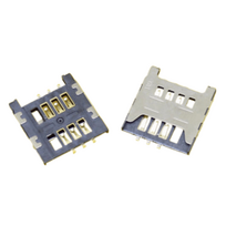 Sim Card Reader Socket For Samsung Galaxy E1190 E1200M E1200 I9070 S6810 E1272 C3303 Original