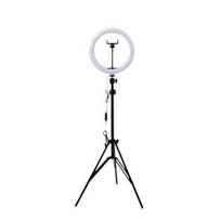 Riff HX360 36cm LED Light Ring 13W with Smartphone holder + remote + Tripod led 2.1m Black