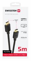 Swissten HDMI to HDMI 4K Cable 5m