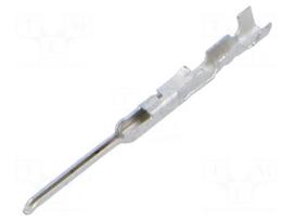 Contact | male | SL | tinned | 30AWG÷24AWG | bulk | crimped | for cable