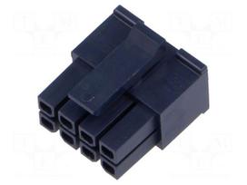 Connector: wire-board | plug | female | Micro-Fit 3.0 | PIN: 8 | 3mm