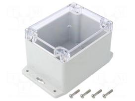 Enclosure: multipurpose | X: 90mm | Y: 115mm | Z: 80mm | polycarbonate