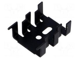 Heatsink: extruded | U | SOT32,SOT93,TO126,TO218,TO220,TO247,TOP3