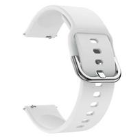 Riff silicone strap for Samsung Galaxy Watch with width 20mm White