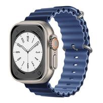 Riff "Ocean" silicone band for Apple iWatch series 38 / 40 / 41 mm Deep navy