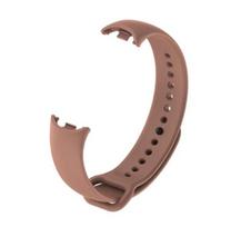 Riff Silicone strap for Xiaomi Mi Band 8 / Mi Band 9 series Coffee Brown