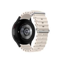 Forcell FS01 Silicone strap for Samsung watch 20mm Beige