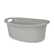 Įrankiai ir matavimo prietaisai // Įrankių, priedų naujienos // Miska wanienka z uchwytami Branq Cotton 40L jasny szary
