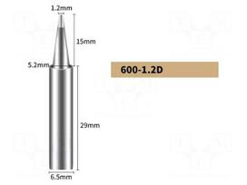 Tip | chisel | 1.2mm | for soldering station