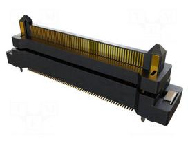 Connector: PCB to PCB | male | PIN: 124(4+120) | FLECTO | vertical