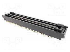 Connector: PCB to PCB | male | PIN: 100 | FLECTO | vertical | 0.5A | SMT