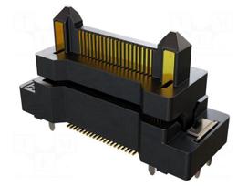 Connector: PCB to PCB | male | PIN: 44(4+40) | FLECTO | vertical | 0.5mm