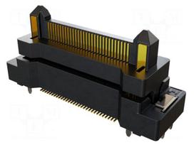 Connector: PCB to PCB | male | PIN: 64(4+60) | FLECTO | vertical | 0.5mm