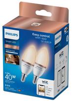 Philips Smart WiZ 40W C37 E14 gudrā LED spuldze  90CRI 2700-6500K TW 2PF/6 929002448741 8719514372702