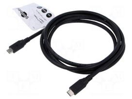 Cable | Thunderbolt 3,Thunderbolt 4,USB 4.0 | 1.8m | black | PVC