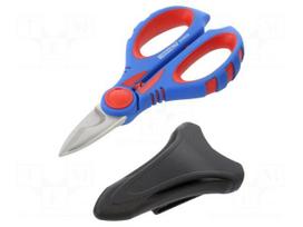 Scissors | for cables | 160mm | Kit: holster,cutters
