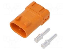 Connector: DC supply | plug | male | LFB30 | 35A | 600V | PIN: 2 | IP67