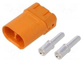 Connector: DC supply | plug | male | LFB50 | 98A | 600V | PIN: 2 | IP67