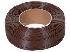 Filament: PLA Starter | 1.75mm | chocolate brown | 190÷225°C | 1kg