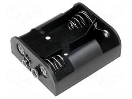 Holder | C,R14 | Batt.no: 2 | 6F22 type | black