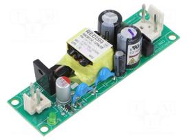 Converter: AC/DC | 15W | Uin: 80÷275VAC | Uout: 12VDC | Iout: 1.25A