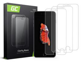 3x Screen Protector GC Clarity for Apple iPhone 6+ / 6S+ / 7+ / 8+