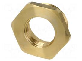 Thread adapter | brass | Int.thread: G 1" | Ext.thread: G 1 1/2"