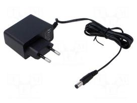 Power supply: switching | mains,plug-in | 12VDC | 1.5A | 18W | 85%