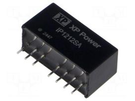 Converter: DC/DC | 3W | Uin: 4.5÷18VDC | Uout: 12VDC | Iout: 250mA | SIP