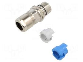 Enclosure for connectors: M23 | for panel mounting,for cable