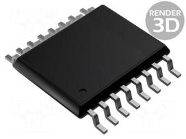 IC: analog switch | SP4T | Ch: 2 | TSSOP16 | reel,tape | 2000pcs.