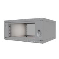 Stalflex Stovo Spintelė 19" 4U  450mm  Stiklinės Durys  Pilka S-RC19-4U-450GG