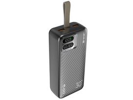 Maitinimo šaltiniai // Atsarginiai maitinimo šaltiniai (power bank) Lv : Lādētāji-akumulatori (Power Banks) // Power bank TRACER BLAZE 30000mAh 65W BK