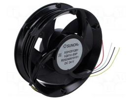 Fan: DC | axial | 24VDC | Ø172x51mm | 725.5m3/h | 73.8dBA | ball | 8000rpm
