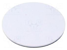 RFID sticker | 13.56MHz | ISO: ISO 14443A | 180BROM | Ø25mm | disk