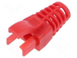 Plug cover | red | RJ45