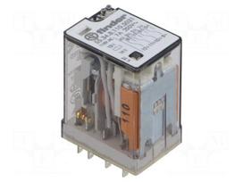 Relay: electromagnetic | 110VAC | 4PDT | monostable,industrial
