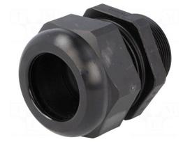 Cable gland | with long thread | M40 | 1.5 | IP68 | polyamide | black