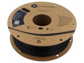 Filament: PLA | 1.75mm | black | 190÷230°C | 1kg | Table temp: 45°C