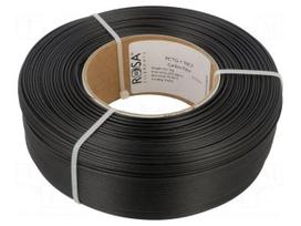 Filament: PET-G + CF | 1.75mm | black | 240÷270°C | 1kg | refill