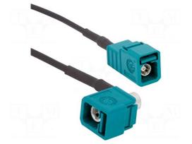 Cable | 1m | Fakra female,both sides | angled,straight